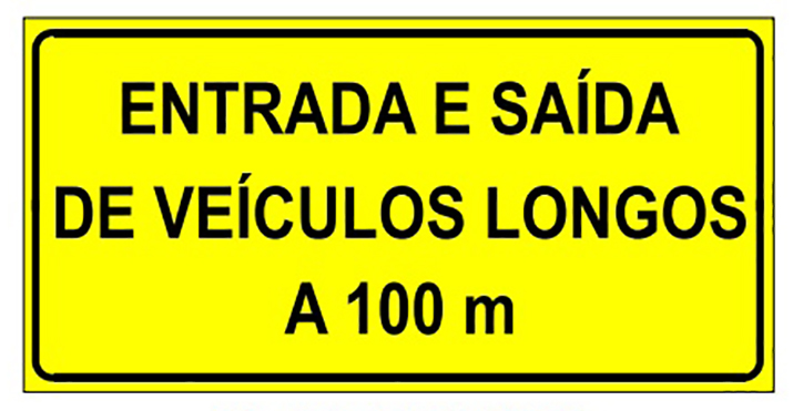 Placa de Advert�ncia